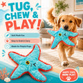 Carl Starfish Plush Tug Dog Toy