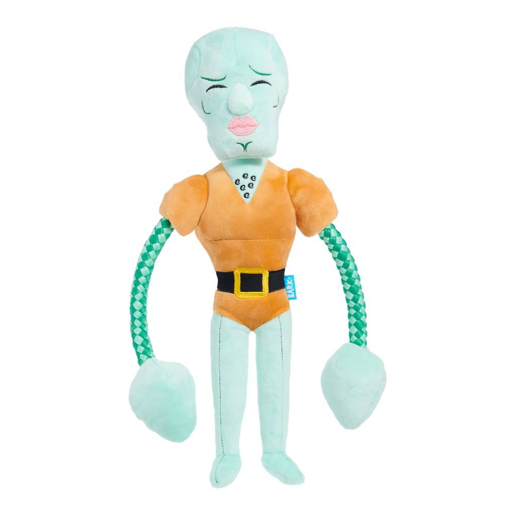 Handsome Squidward Plush Extra-Large + Tug Dog Toy