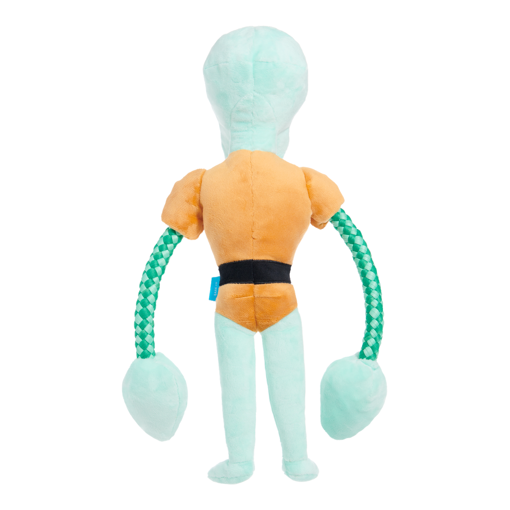 Handsome Squidward Plush Extra-Large + Tug Dog Toy