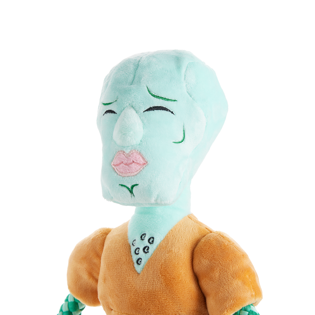 Handsome Squidward Plush Extra-Large + Tug Dog Toy