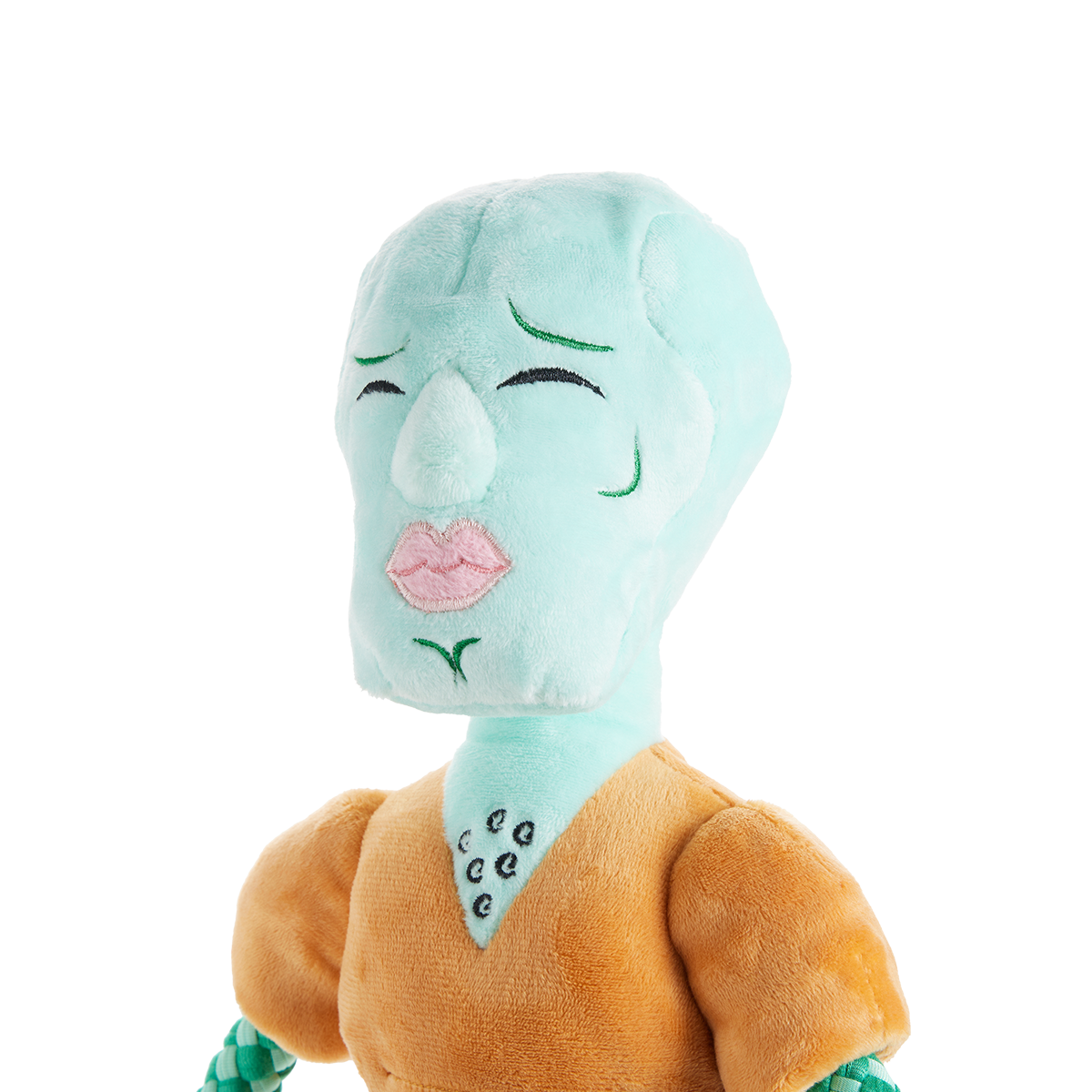 Handsome Squidward Plush Extra-Large + Tug Dog Toy