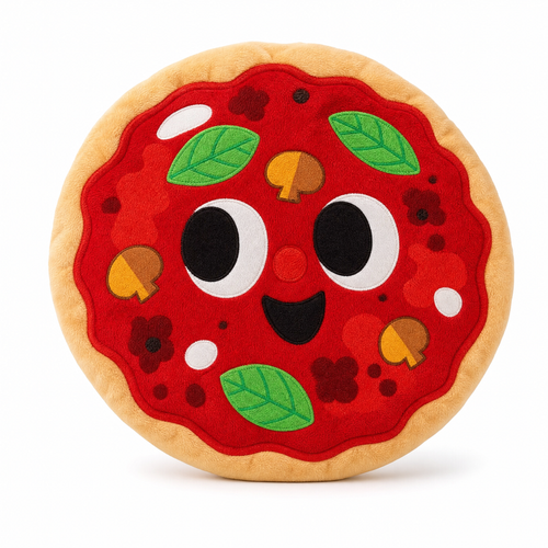 Chewvox Pizza Fetch Dog Toy